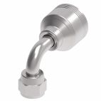 Weatherhead by Danfoss 4S Series Crimp Hose Fittings Female JIC/37 Swivel 90 Elbow 9/16 IN JIC 37 -6