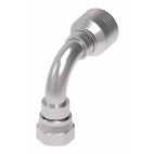 Weatherhead by Danfoss 4S Series Crimp Hose Fittings Female JIC/37 Swivel 90 Elbow 3/4 IN JIC 37 -6