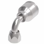 Weatherhead by Danfoss 4S Series Crimp Hose Fittings Female JIC/37 Swivel 90 Elbow 3/4 IN JIC 37 -8