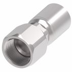 Weatherhead by Danfoss 4T Series Crimp Hose Fittings JIC/37˚ Female Swivel 7/8 IN SAE 37 -8