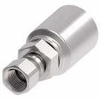 Weatherhead by Danfoss 4T Series Crimp Hose Fittings JIC/37˚ Female Swivel 7/16 IN UN -6