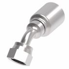 Weatherhead by Danfoss 4T Series Crimp Hose Fittings Female ORS Swivel 45˚ Elbow 9/16 IN UN -4