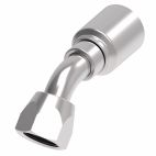 Weatherhead by Danfoss 4T Series Crimp Hose Fittings JIC/37˚ Female Swivel 45˚ Elbow 3/4 IN SAE 37 -6