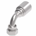 Weatherhead by Danfoss 4T Series Crimp Hose Fittings Female ORS Swivel 90˚ Elbow 13/16 IN UN -8