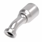 Weatherhead by Danfoss 6S Series Crimp Hose Fittings CAT Flange 30 Elbow 2.5 IN Flanged -24