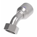 Weatherhead by Danfoss 6S Series Crimp Hose Fittings Female Swivel DIN 24 Seat 45 Elbow 60 MM Metric -20