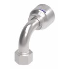 Weatherhead by Danfoss 6S Series Crimp Hose Fittings Female ORS Swivel 90 Elbow Elbow 1 7/16 IN AN -16
