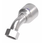 Weatherhead by Danfoss 6S Series Crimp Hose Fittings Female ORS Swivel 45 Elbow 1 11/16 IN AN -20