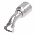Weatherhead by Danfoss 6S Series Crimp Hose Fittings Female JIC/37 Swivel 45 Elbow 1 7/8 IN SAE -24