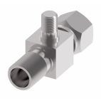 Weatherhead by Danfoss 757 E series Coll-O-Crimp 90˚ Bumped Tube O-ring R134z Service Port Adapter 3/4 IN MPT -8