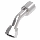 Weatherhead by Danfoss 757 E Series Crimp Hose Fittings SAE 45 Flare Female Swivel 45 Tube Elbow 5/8 IN SAE 45 -6