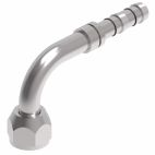 Weatherhead by Danfoss E-Z Clip System A/C Refrigeration Products Female O-ring Long Pilot Metric Thread 90˚ Elbow 1/2 IN Metric -10