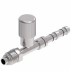 Weatherhead by Danfoss E-Z Clip System A/C Refrigeration Products Male O-ring Short Pilot with R134a High Side Port 5/8 IN UNS -6
