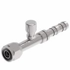 Weatherhead by Danfoss E-Z Clip System A/C Refrigeration Products Female O-ring Long Pilot with Switch Port 7/16-20 1 1/16 IN UNF -12