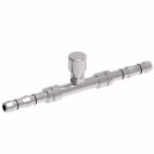 Weatherhead by Danfoss E-Z Clip System A/C Refrigeration Products Splicer with Switch Port 7/16-20 5/8 IN Barb -10