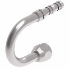 Weatherhead by Danfoss E-Z Clip System A/C Refrigeration Products Female O-ring Pilot 180° Elbow 0.55 IN Metric -8