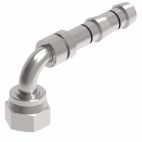 Weatherhead by Danfoss E-Z Clip System A/C Refrigeration Products Female ORS Swivel 90˚ Elbow 13/16 IN ORS -8