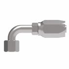 Weatherhead by Danfoss 104 N series Field Attachable Hose Fittings JIC 37 Female Swivel 90 Elbow 1 5/16 IN JIC 37 -16