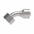 Weatherhead by Danfoss Z Series Crimp Hose Fittings Female Swivel DIN 24 Seat 45 Heavy 3/4 IN Metric -12