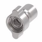 Weatherhead by Danfoss EJ5323 Series Crimp Hose Fittings Wing Nut Swivel Ground Joint 1 1/2 IN NPSM -16