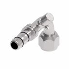Weatherhead by Danfoss E-Z Clip System A/C Refrigeration Products Fem O-ring Short w Charge 7/16-20 90˚ 45˚ Port Rotation 7/8 IN UNF -16