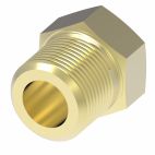 Weatherhead by Danfoss, Pipe Products Hex Head Plug, Brass