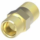 Weatherhead by Danfoss, SAE 45˚ Flare Male Connector, Brass
