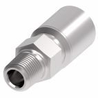 Weatherhead by Danfoss,  4T Series Crimp Hose Fittings NPTF Male Pipe Rigid, NPTF, -5,