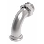 Weatherhead by Danfoss, FF5540 Series Elbow Adapters SAE 37° Male Flare/Split flange, Carbon Steel