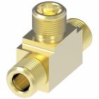 Weatherhead by Danfoss, Compression Union Tee Body, Brass
