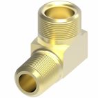 Weatherhead by Danfoss, Compression 90˚ Male Elbow Body, Brass
