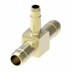 Weatherhead by Danfoss, Mini-Barb Union Tee, Brass