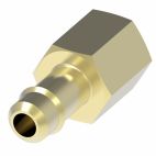 Weatherhead by Danfoss, Mini-Barb Female Connector, Brass