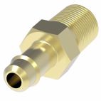 Weatherhead by Danfoss, Mini-Barb Male Connector, Brass