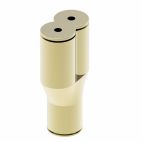Weatherhead by Danfoss, Push-Connect Union Y, Brass