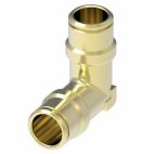 Weatherhead by Danfoss, Push-Connect Union Elbow, Brass
