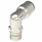 Weatherhead by Danfoss, Push-Connect Swivel Elbow Adapter, Brass