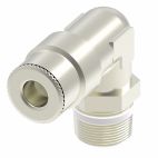 Weatherhead by Danfoss, Push-Connect Swivel Male Elbow, Brass