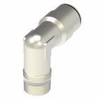 Weatherhead by Danfoss, Push-Connect Swivel Elbow Adapter, Brass