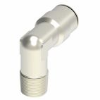 Weatherhead by Danfoss, Push-Connect Swivel Elbow Adapter, Brass