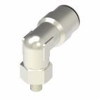 Weatherhead by Danfoss, Push-Connect Swivel Elbow Adapter, Brass