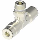 Weatherhead by Danfoss, Push-Connect Male Branch Tee Swivel, Brass