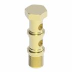 Weatherhead by Danfoss, Push-Connect Manifold Adapters Stud Manifold, Brass