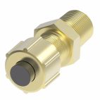 Weatherhead by Danfoss, Polyline Flareless Male Connector, Brass