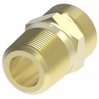 Weatherhead by Danfoss, 338 P Series Crimp Hose Fittings Adapter, Brass
