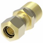 Weatherhead by Danfoss, Air Brake Connectors for Nylon Tubing Male Connector, Brass