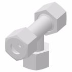 Weatherhead by Danfoss, Molded Compression Products Union Tee, Nylon