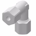Weatherhead by Danfoss, Molded Compression Tube Product Union Elbow, Polypropylene