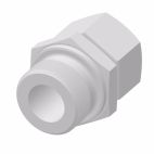 Weatherhead by Danfoss, Molded Compression Tube Products Male Connector, Nylon