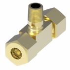 Weatherhead by Danfoss, SelfAlign Male Branch Tee, Brass